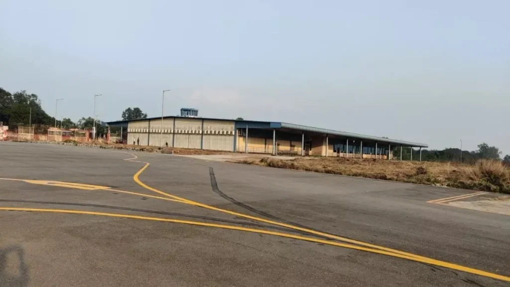 Bokaro Airport runway and terminal infrastructure awaiting final regulatory clearance for commercial flight operations in Jharkhand.